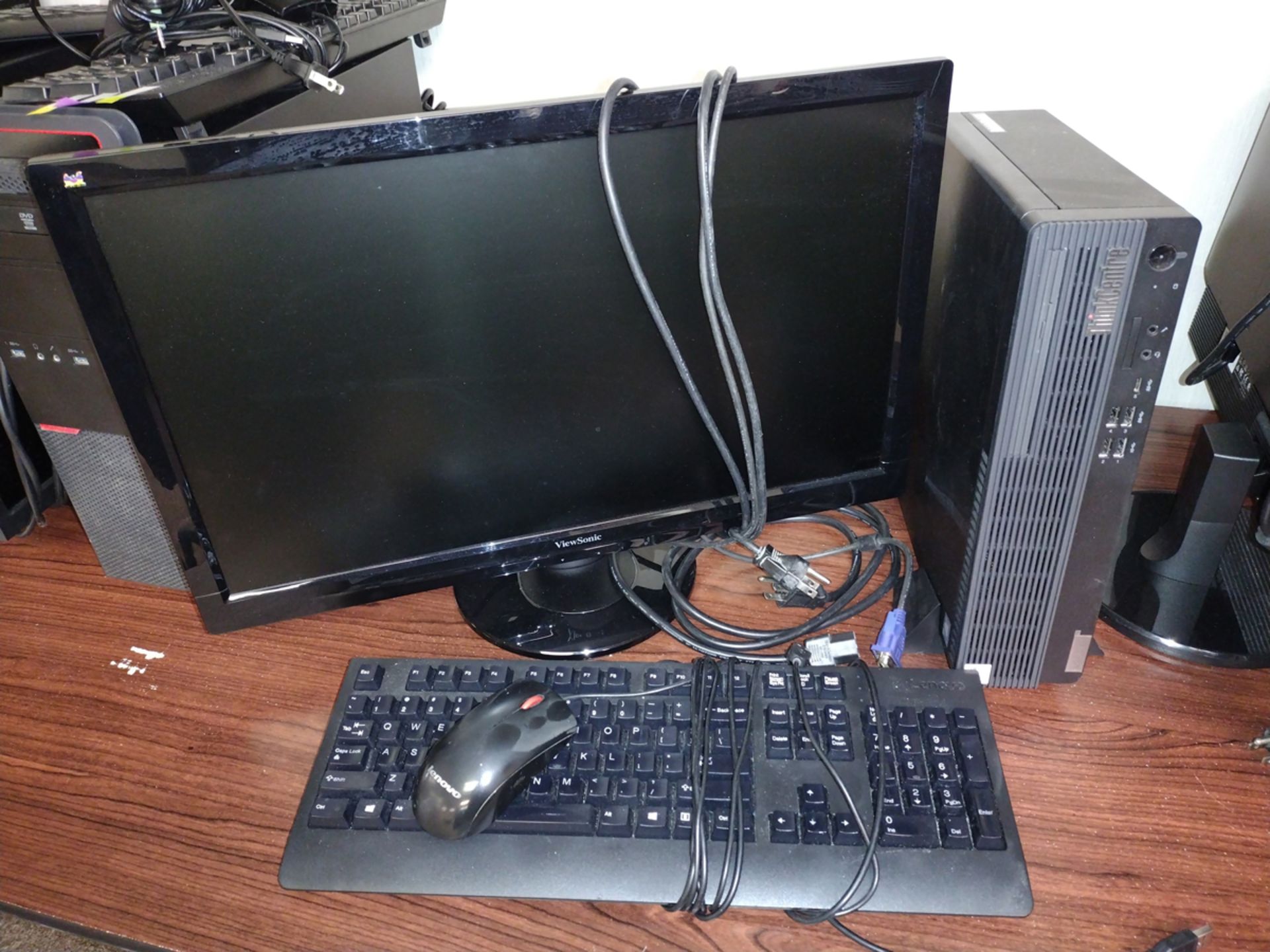 Lenovo M80S ThinkCentre i5 PC w/ Monitor and Keyboard