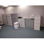 Group of Ass't Metal File Cabinets