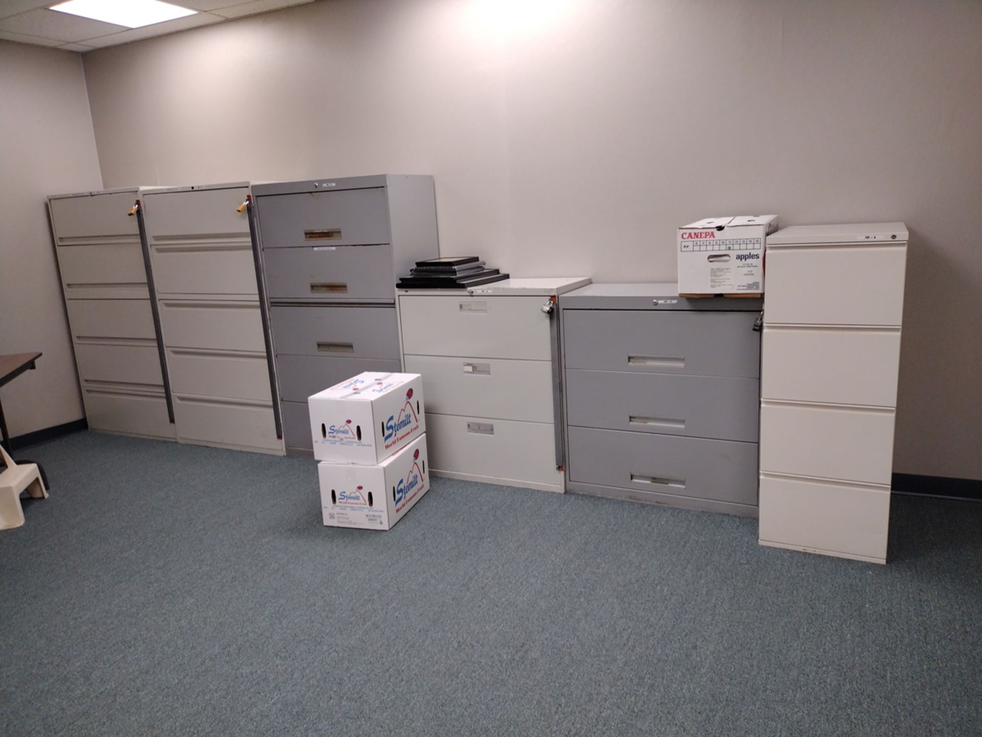 Group of Ass't Metal File Cabinets