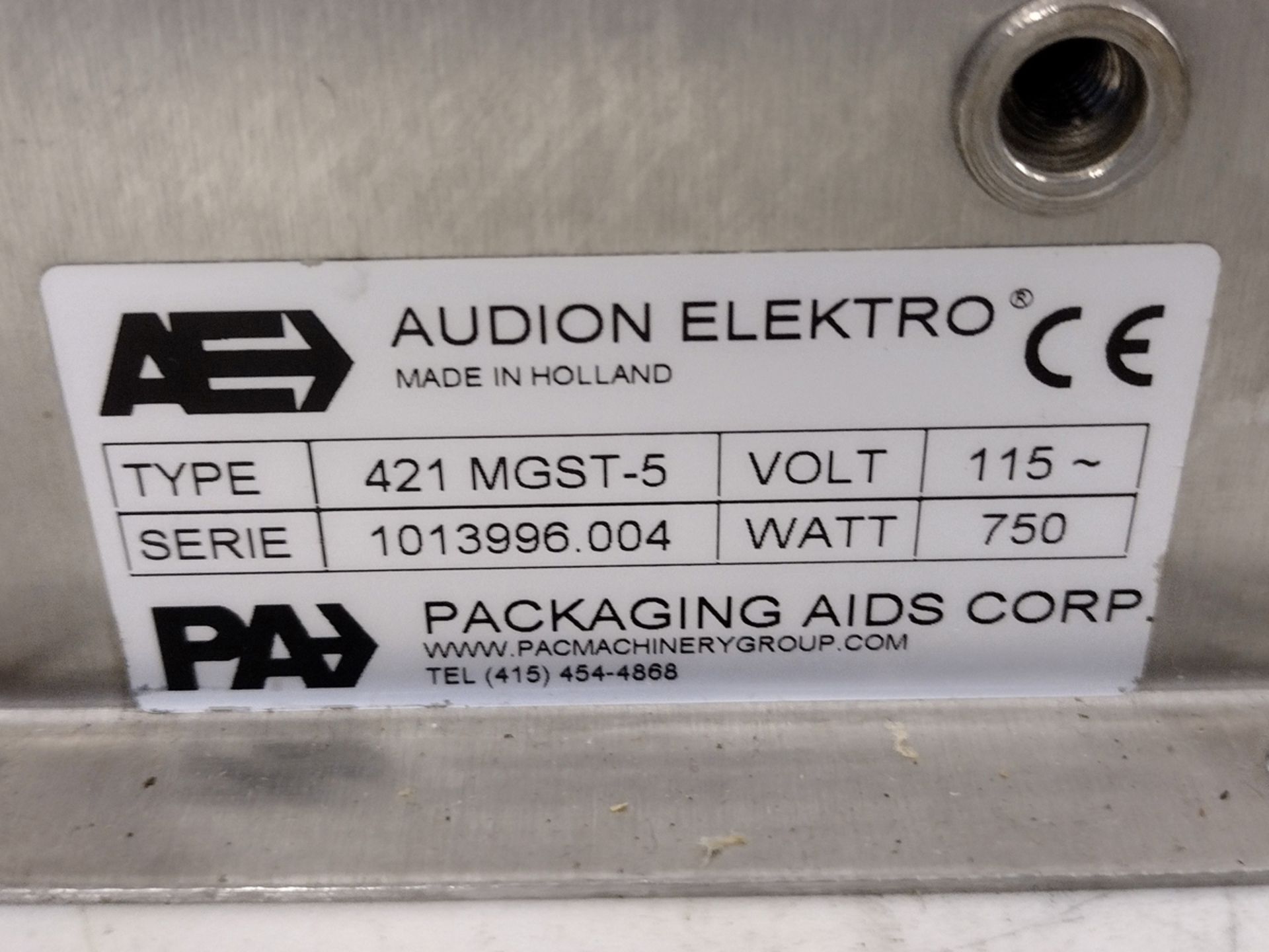 {Each} Audion Elektro Sealmaster Magneta 421 Sealing Machine - Image 12 of 13