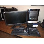 HP Pro 3000 MT Intel 2 PC w/ Monitor and Keyboard