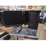 Lenovo P340 ThinkStation i7 PC w/ Monitor and Keyboard