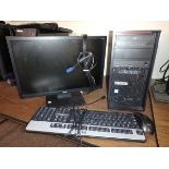 Lenovo P320 ThinkStation i7 PC w/ Monitor and Keyboard