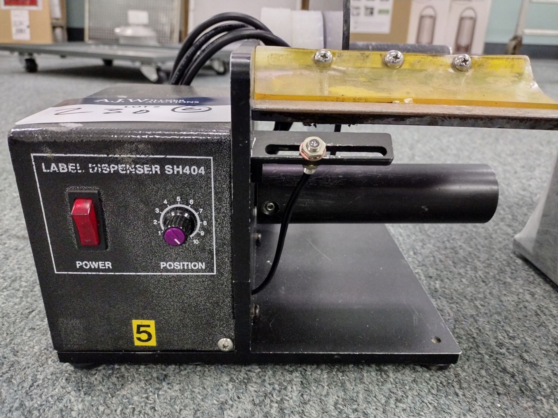 {Each} Tach-It SH404 Electric Label Dispenser - Image 4 of 6