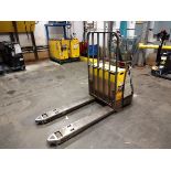 Crown WP-2345-45 4,500lbs Electric 24V Walk-Behind Pallet Jack