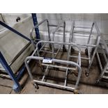 {Each} Aluminum Rolling Bin Racks