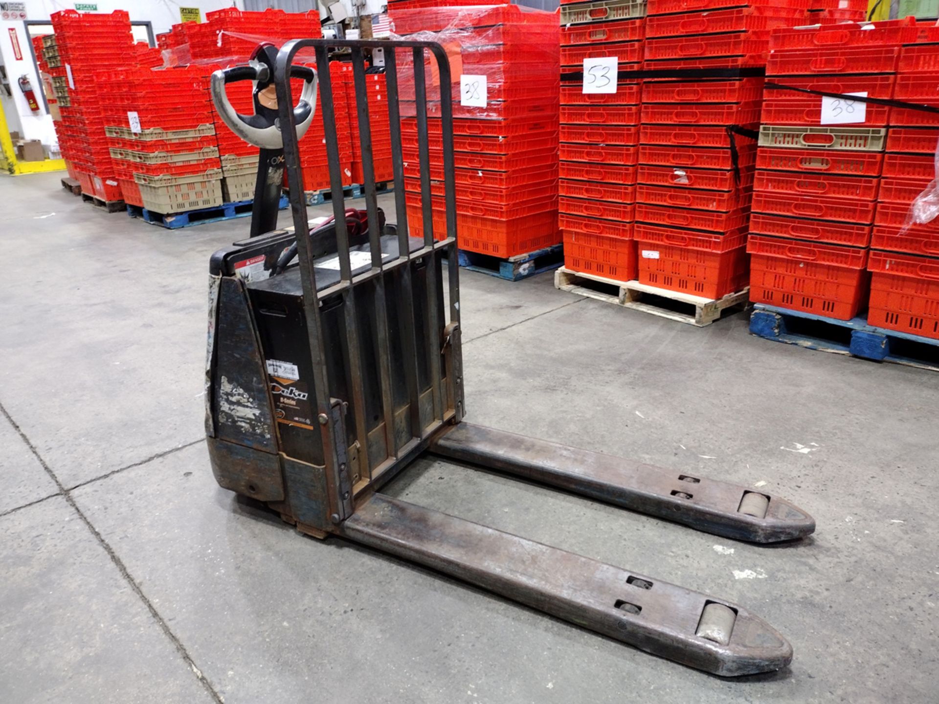 Crown WP2345-45 4,500lbs Electric 24V Walk-Behind Pallet Jack With Charger