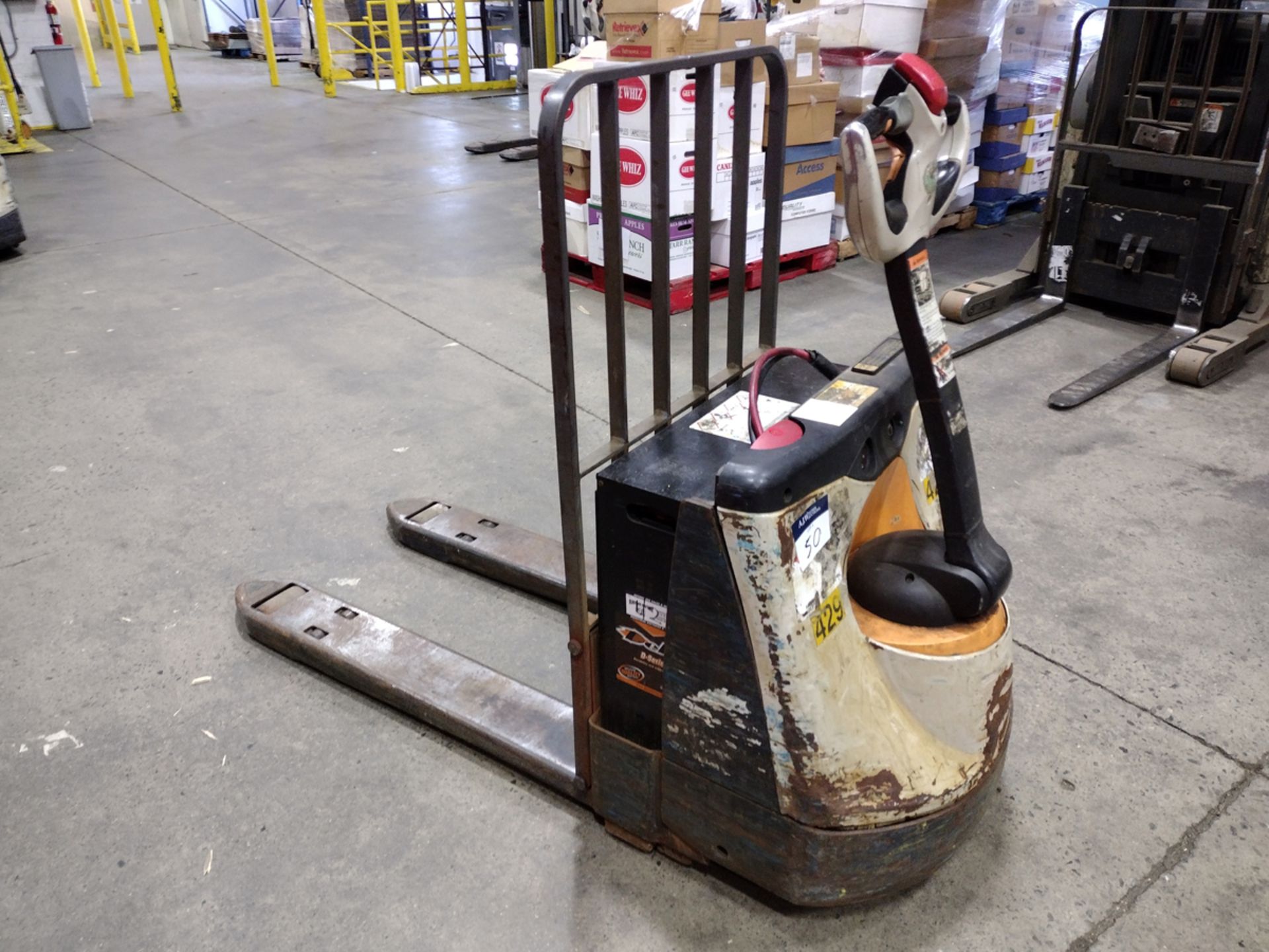 Crown WP2345-45 4,500lbs Electric 24V Walk-Behind Pallet Jack With Charger - Image 2 of 8