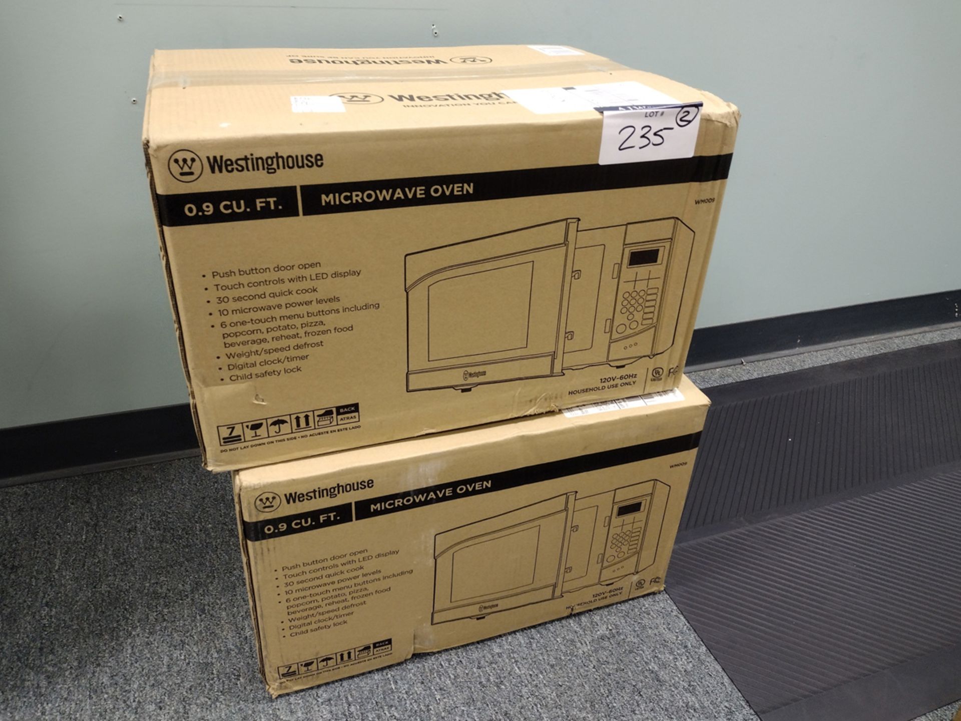 {Each} Westinghouse WM009 Microwave Oven (NIB) - Image 3 of 5