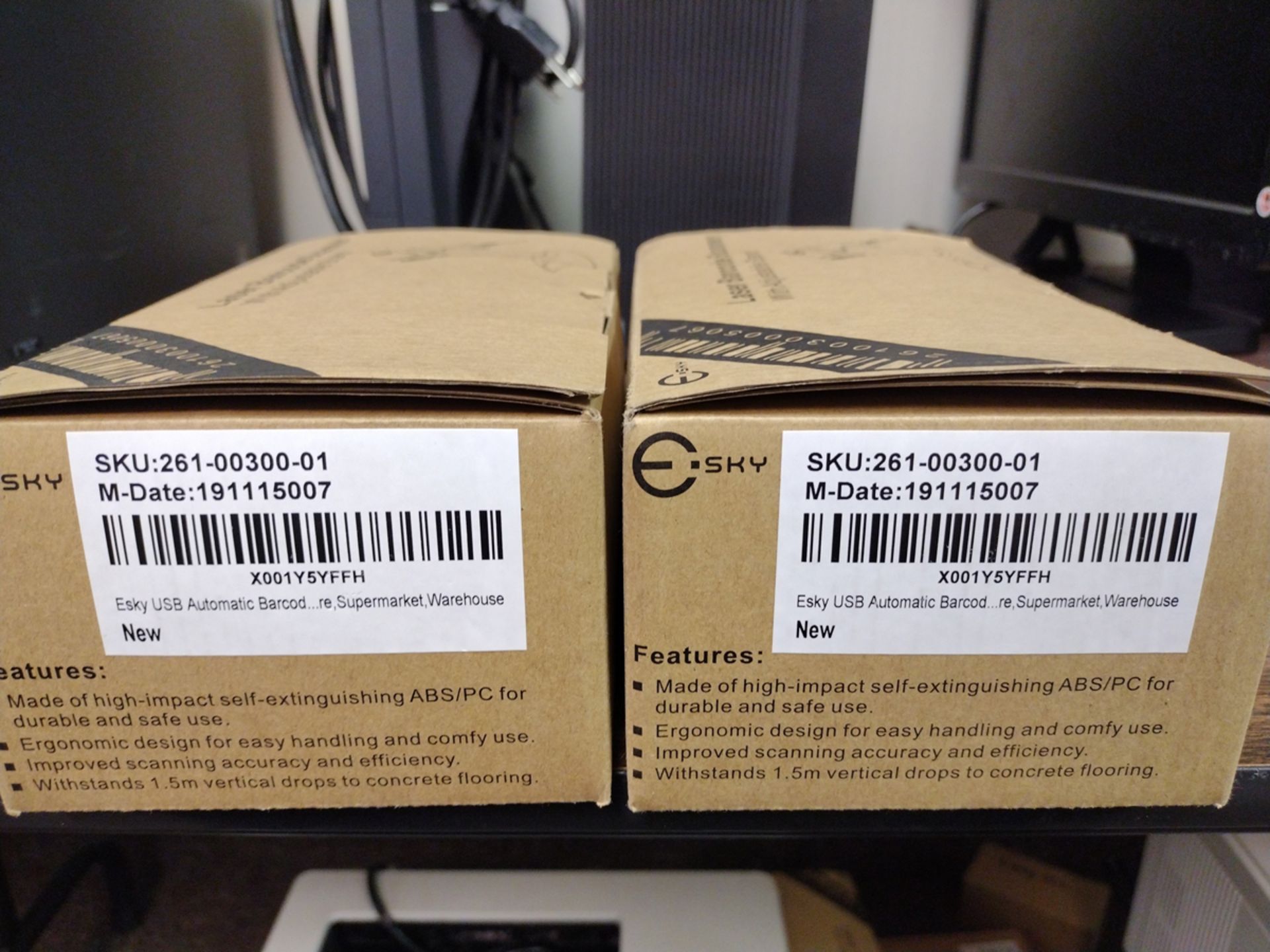 {Each} Esky USB Laser Barcode Scanner w/ Stand - Image 2 of 2