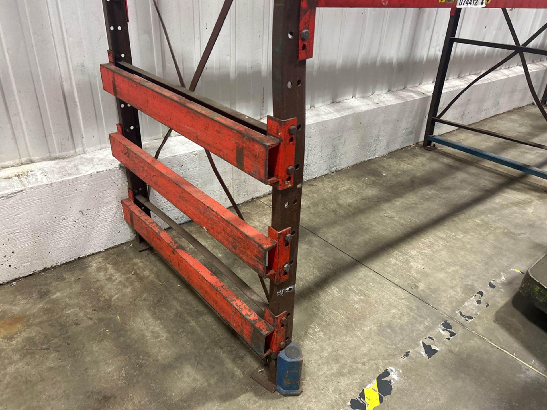 A Group of Structural Pallet Racking, 19' Tall, Approx. 96 Sections - Bild 6 aus 17