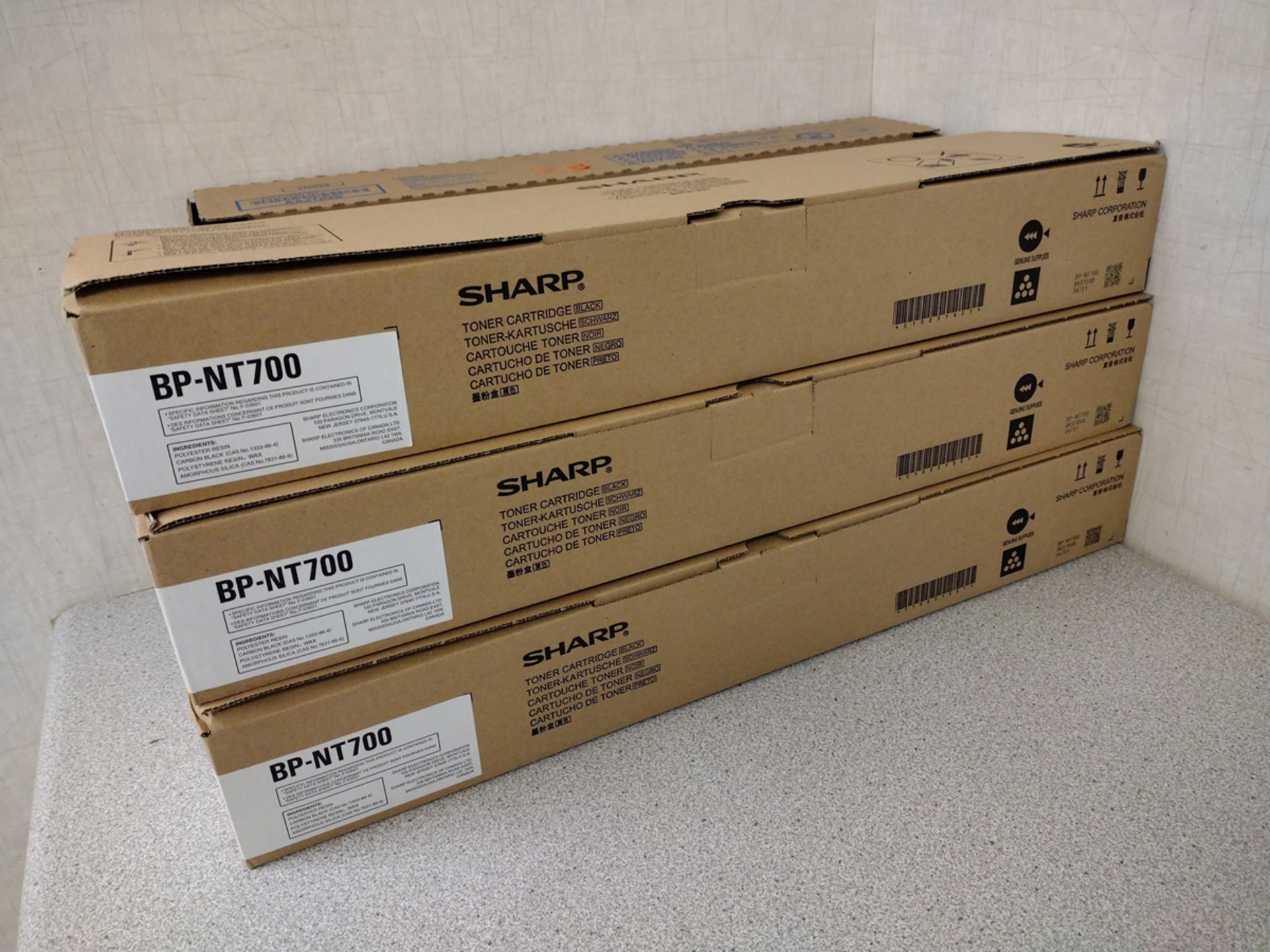 Group of Sharp and Konica Commercial Toner Cartridges - Image 2 of 4
