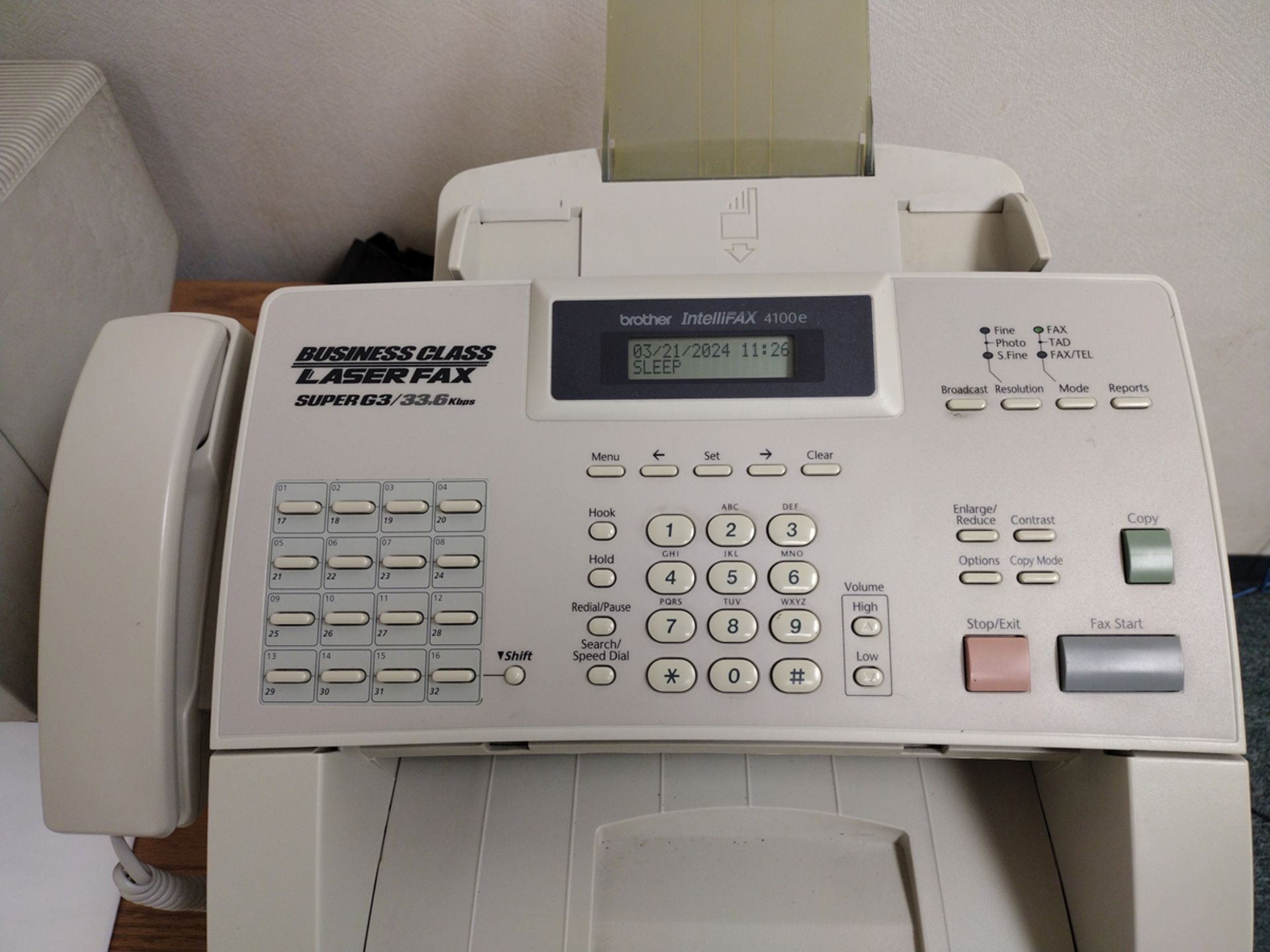 Brother Intellifax 4100e Fax Machine - Image 3 of 4