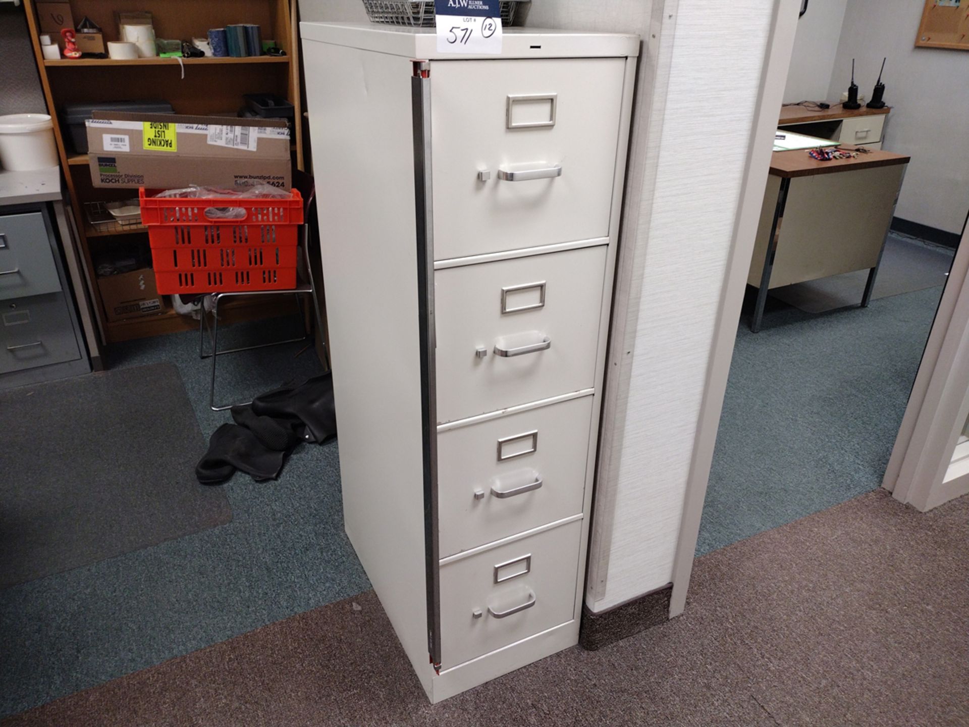 Group of Ass't Metal File and Storage Cabinets - Image 9 of 9