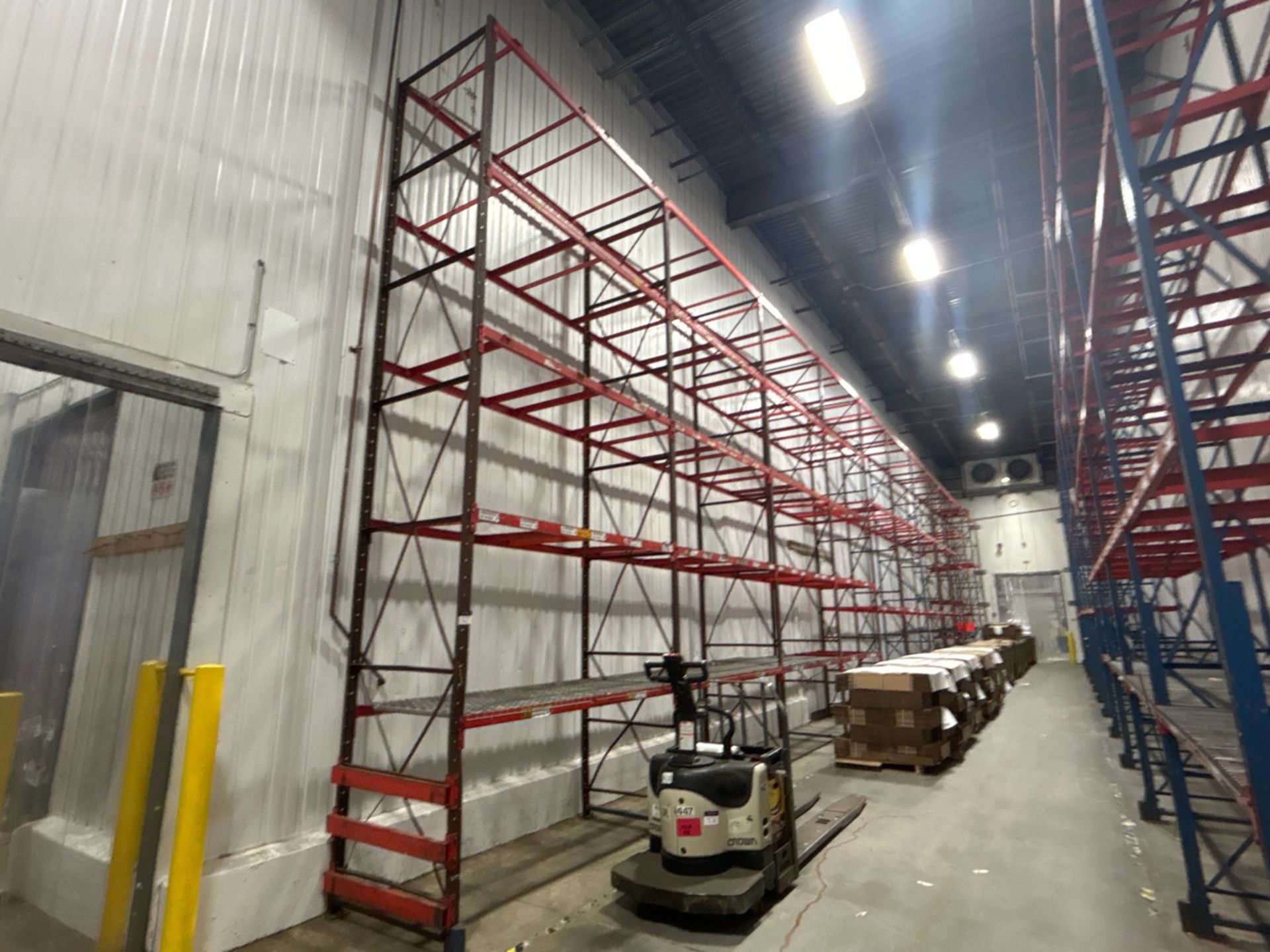 A Group of Structural Pallet Racking, 19' Tall, Approx. 96 Sections