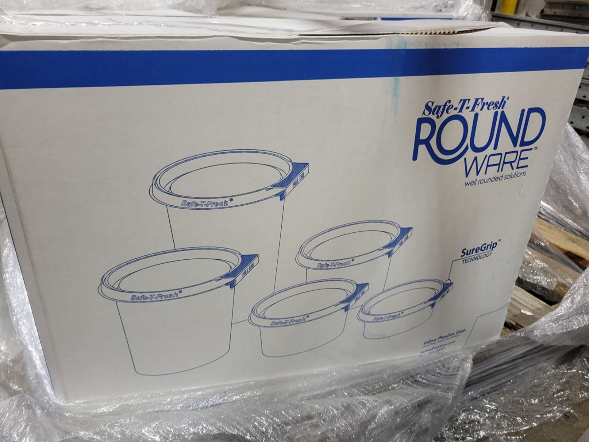 {Case} Safe-T-Fresh Round Ware Tupperware Set (NIB)
