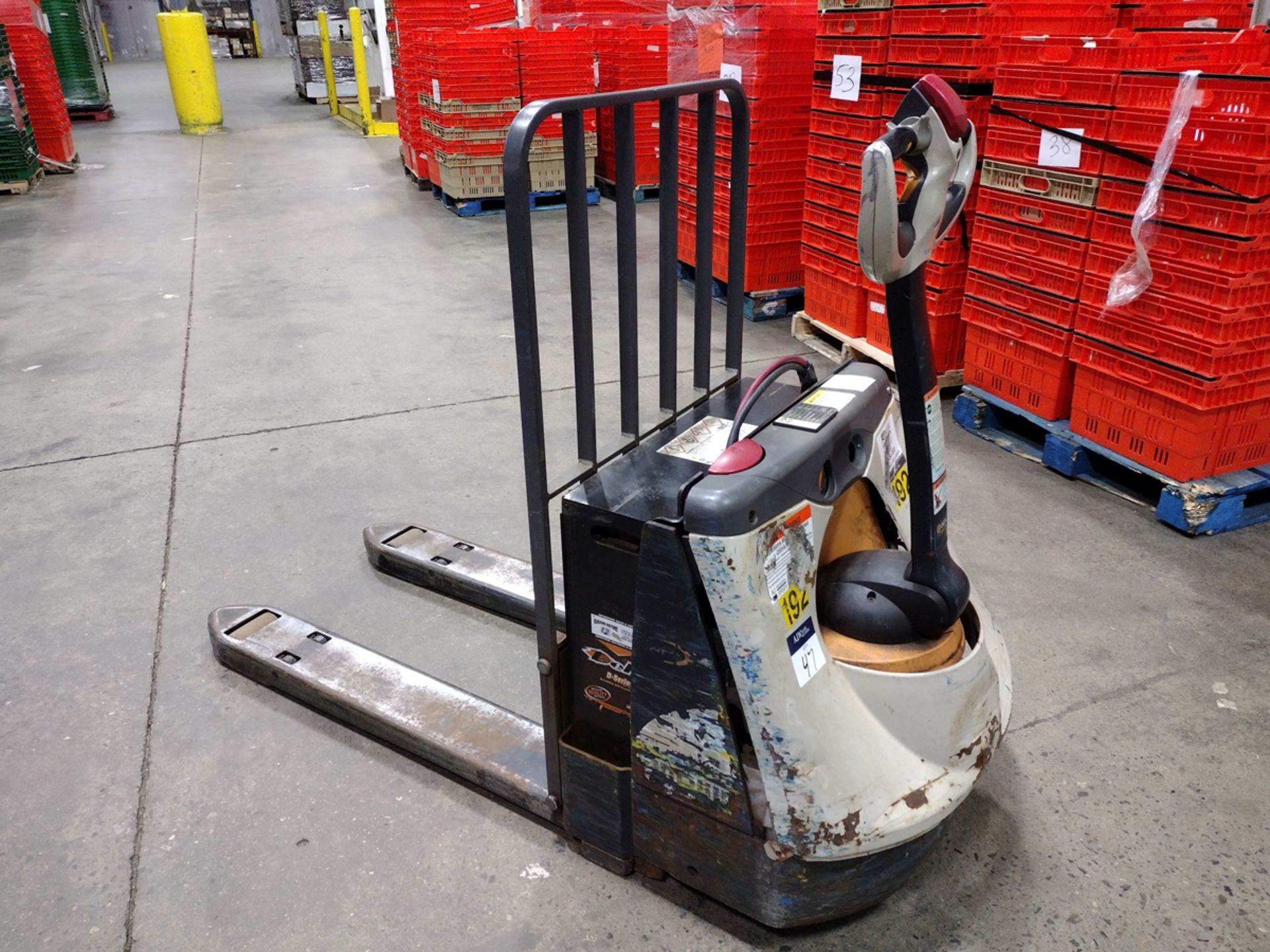 Crown WP3045-45 4,500lbs Electric 24V Walk-Behind Pallet Jack With Charger - Image 2 of 8