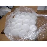 {Case} IPL 114mm Clear Plastic Round Lid