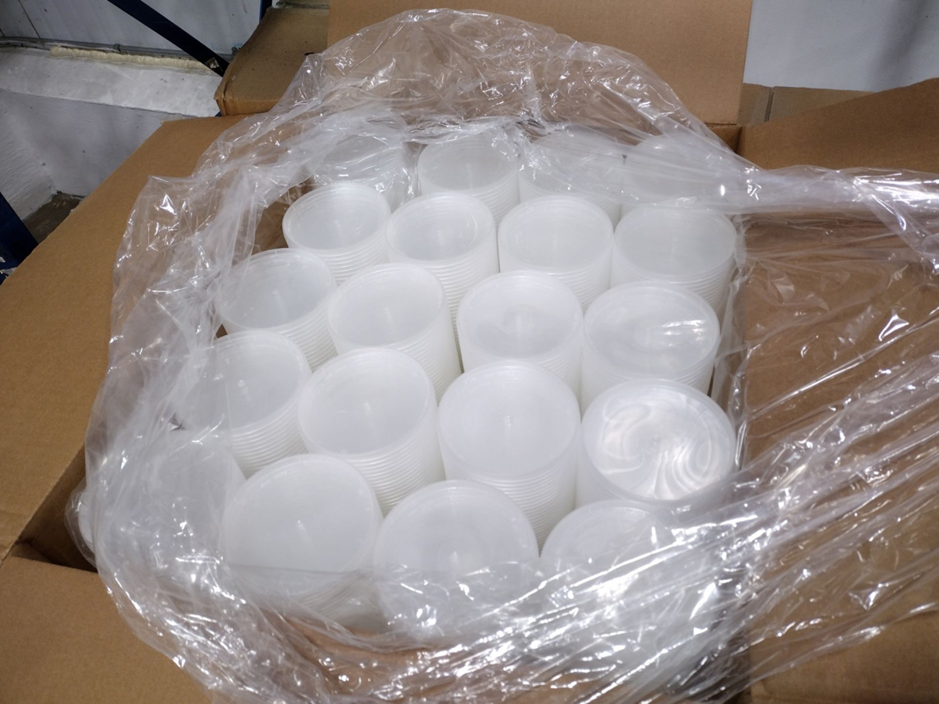 {Case} IPL 114mm Clear Plastic Round Lid