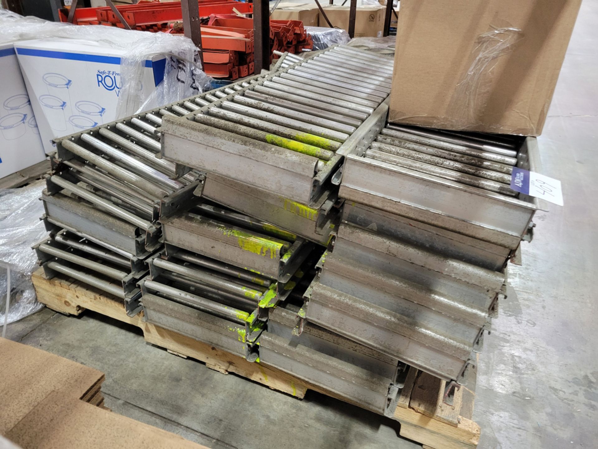 {Each} 42" Steel Conveyor Belt Section - Image 2 of 3