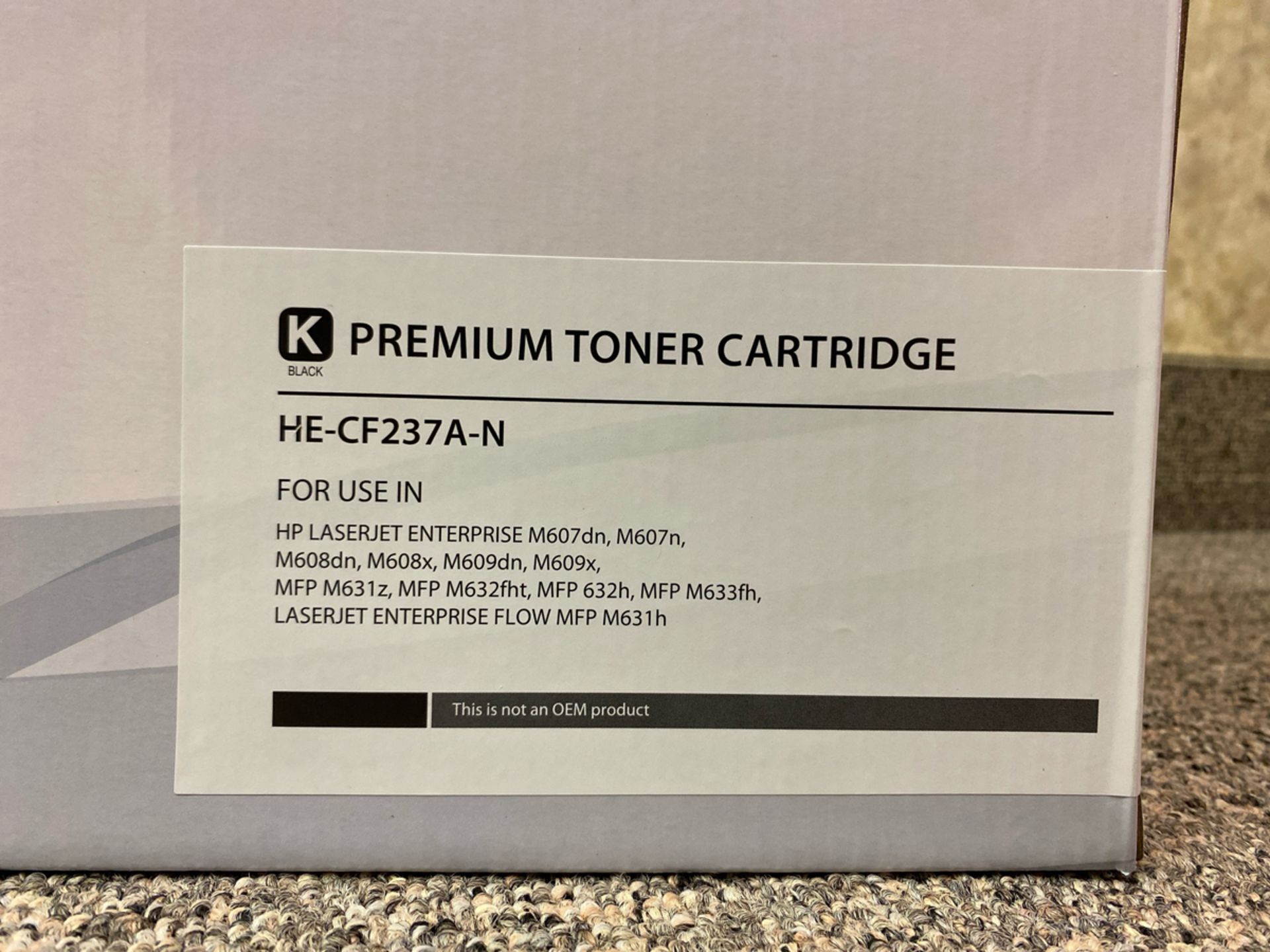 Premium Toner Cartridge HE-CF237A-N Black Toner Cartridge - Image 2 of 2