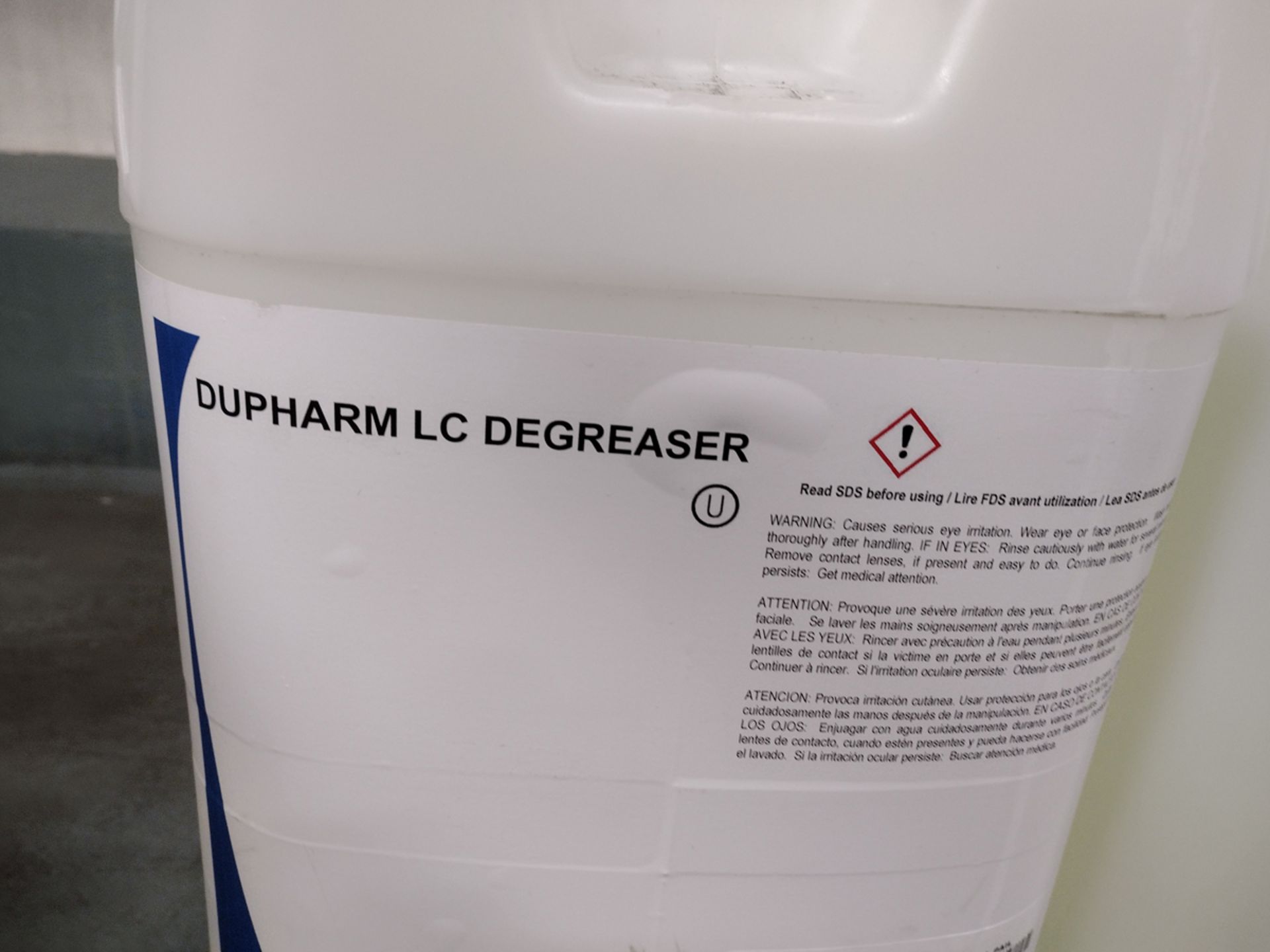 {Each} 5-Gallon Dupharm LC Industrial Degreaser