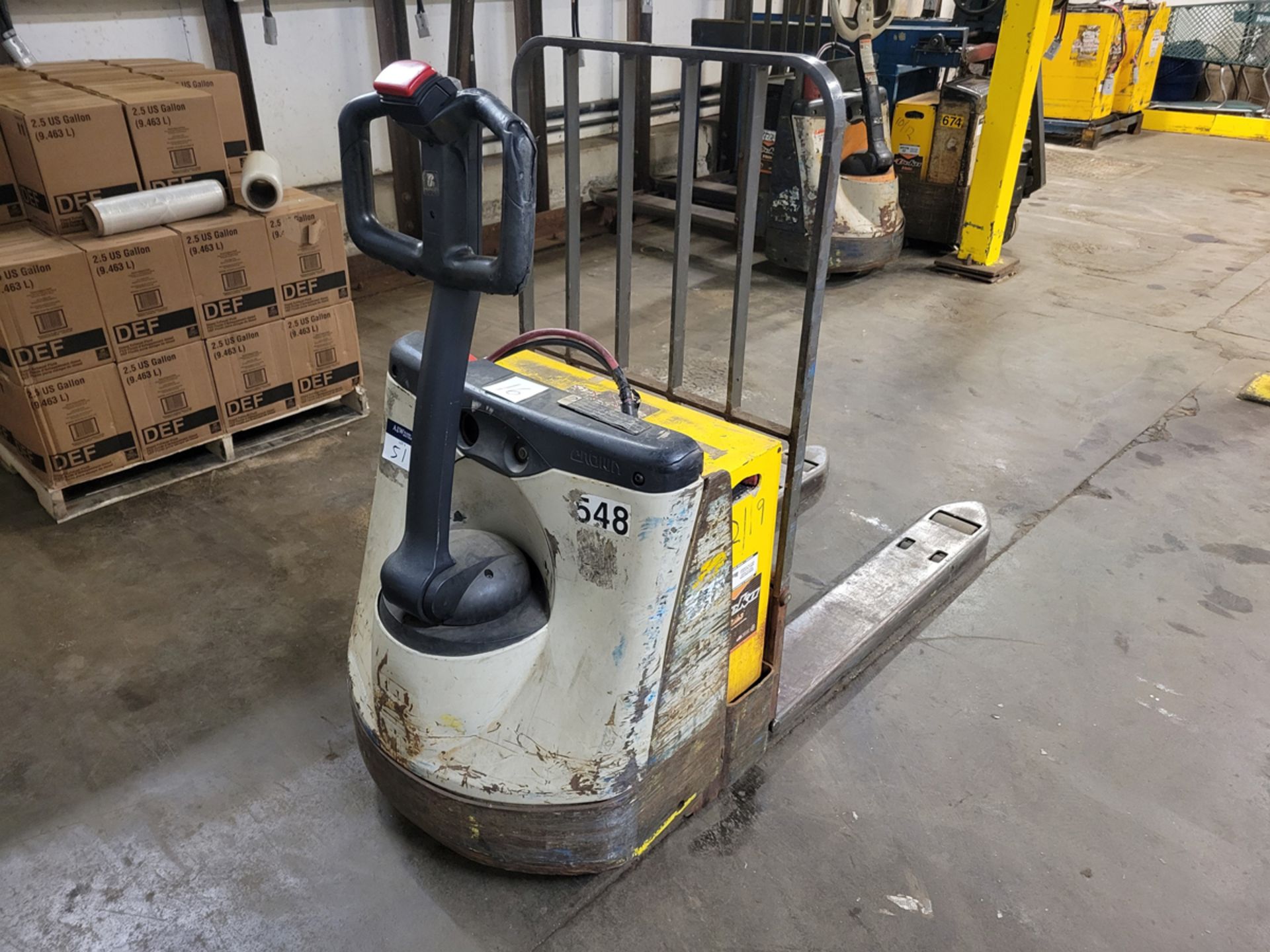 Crown WP2045-45 4,500lbs Electric 24V Walk-Behind Pallet Jack With Charger - Image 2 of 11
