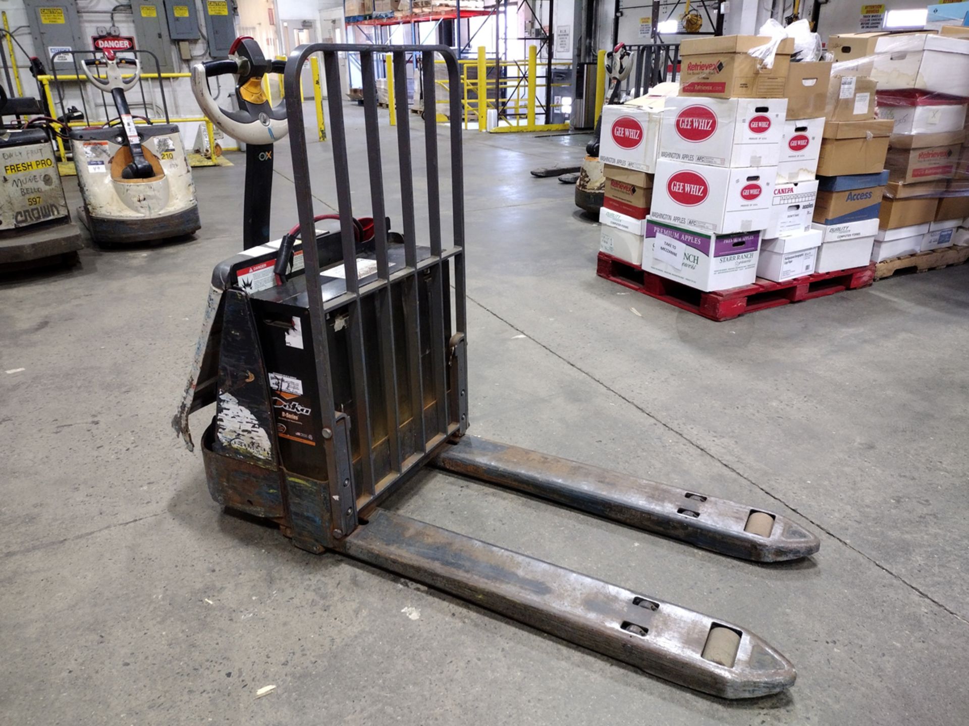 Crown WP3045-45 4,500lbs Electric 24V Walk-Behind Pallet Jack With Charger