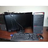 Lenovo M800 ThinkCentre i5 PC w/ Monitor and Keyboard