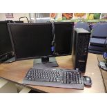 Lenovo P340 ThinkStation i7 PC w/ Monitor and Keyboard