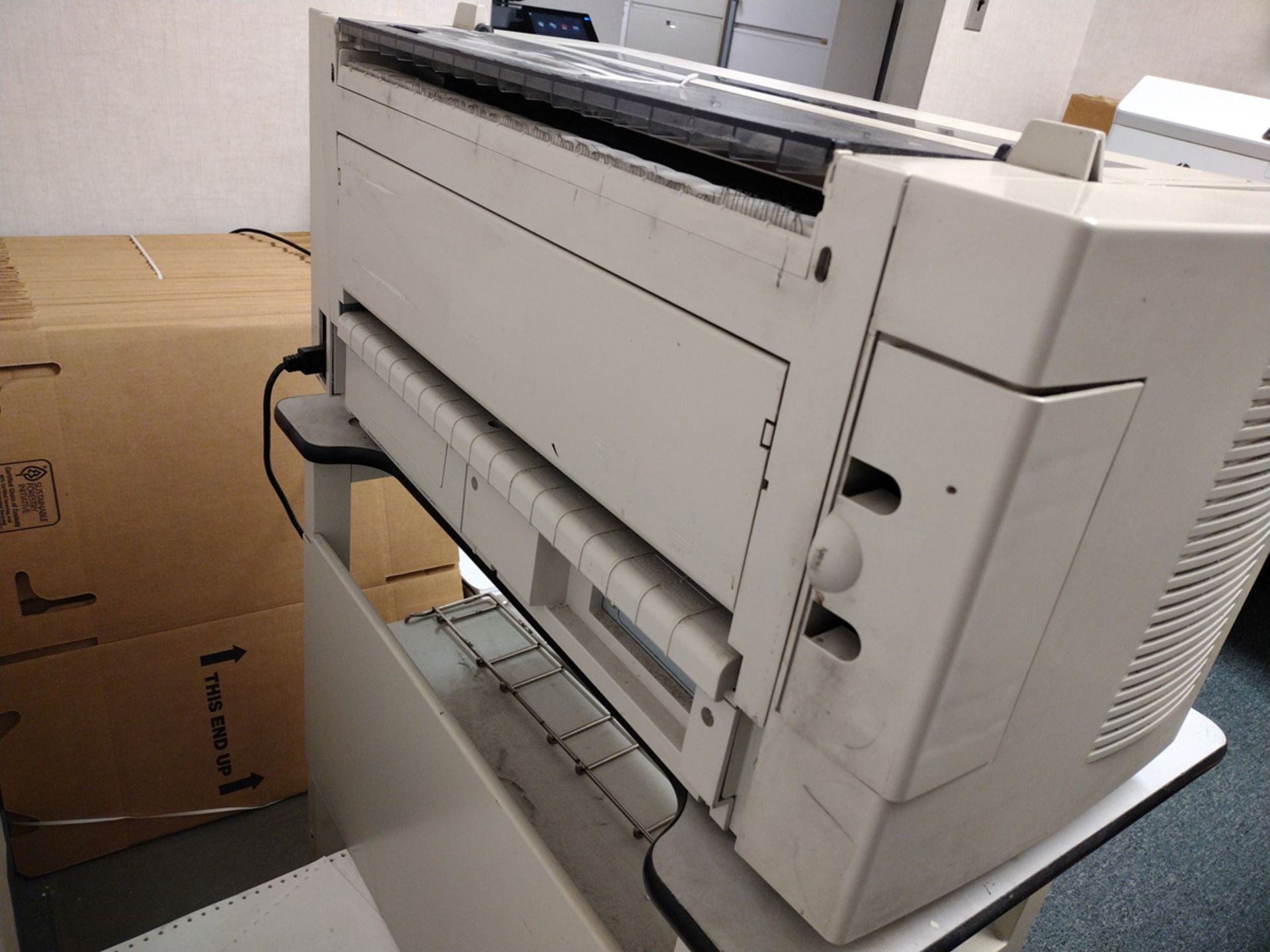 OKI Pacemark 4410 Dot Matrix Printer w/ Table - Image 3 of 8