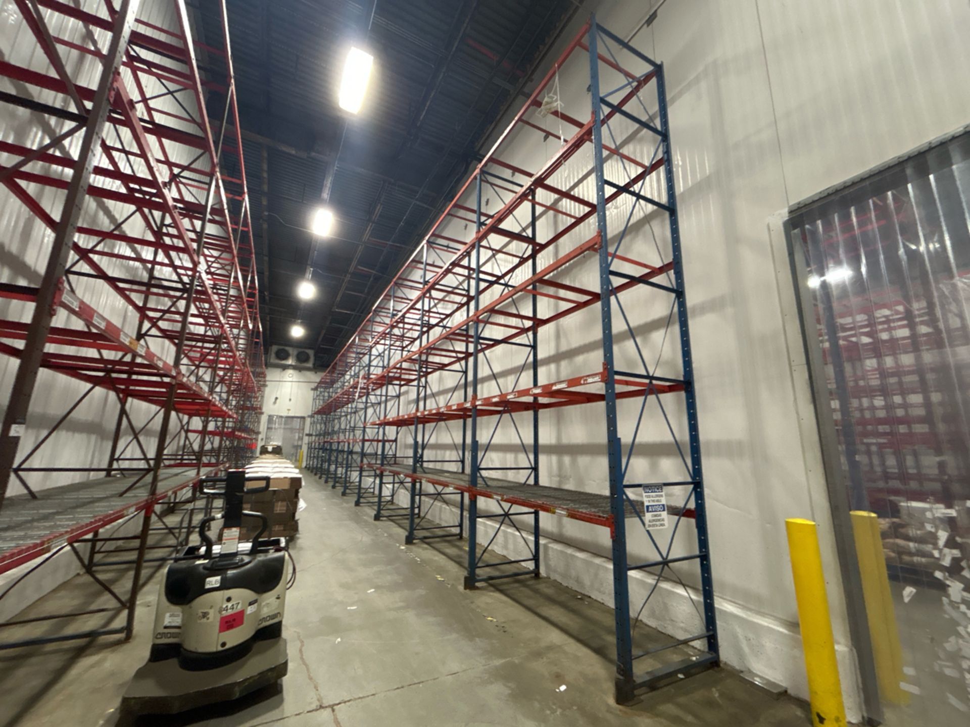 A Group of Structural Pallet Racking, 19' Tall, Approx. 96 Sections - Bild 2 aus 17