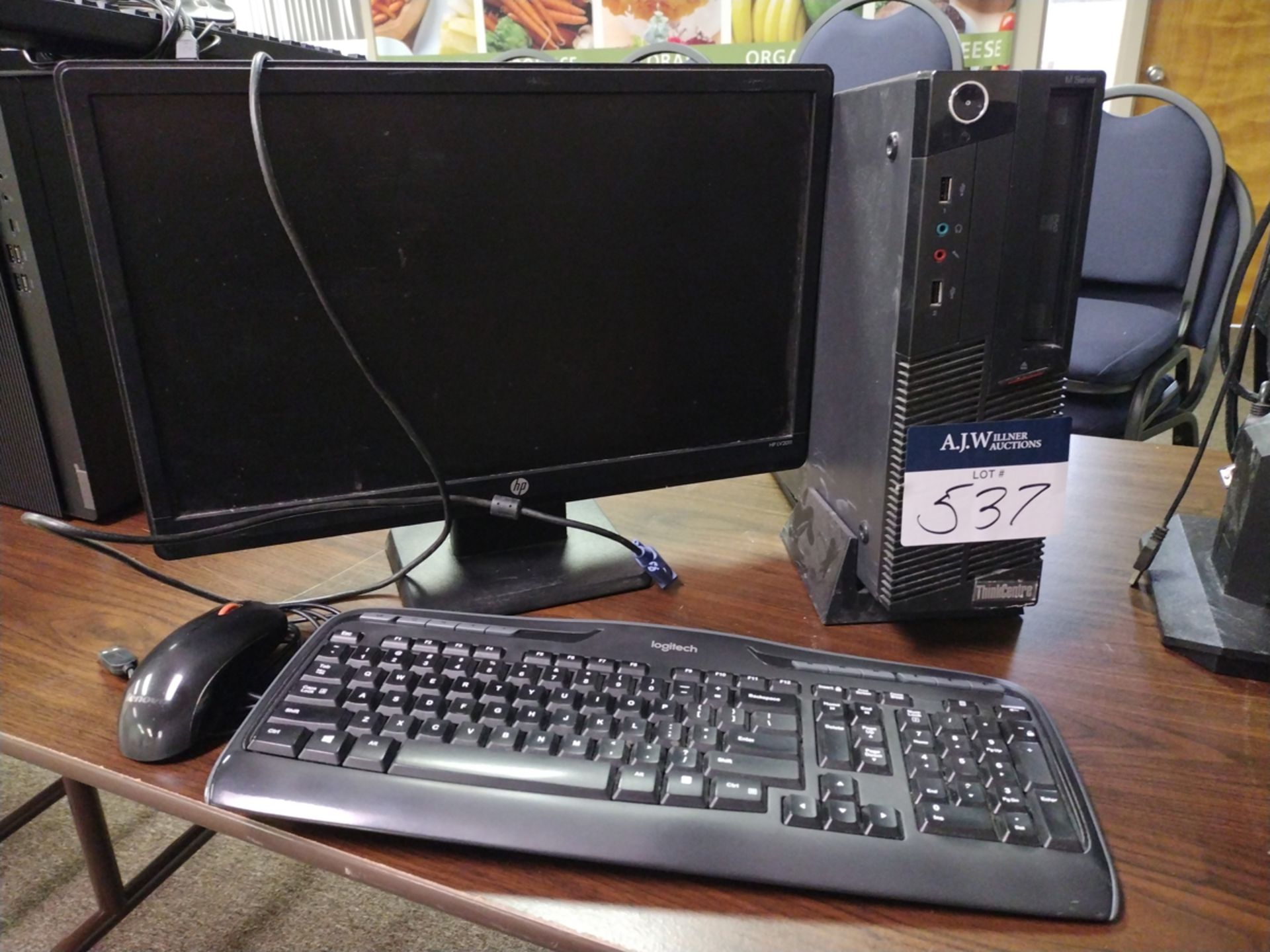 Lenovo CT0 M Series ThinkCentre i5 PC w/ Monitor and Keyboard