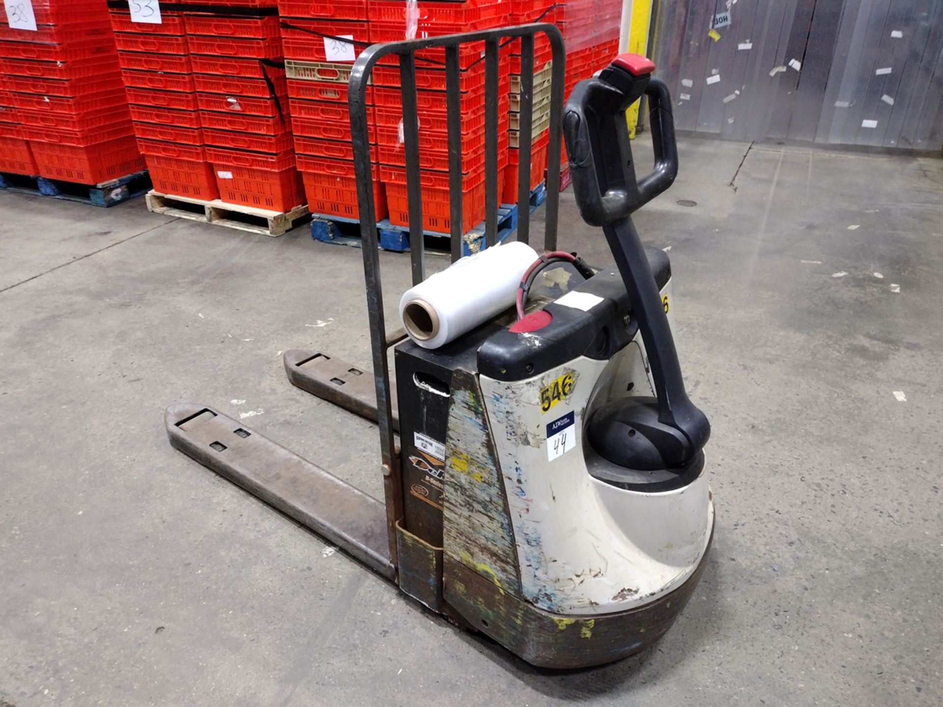 Crown WP2045-45 4,500lbs Electric 24V Walk-Behind Pallet Jack w/ Charger