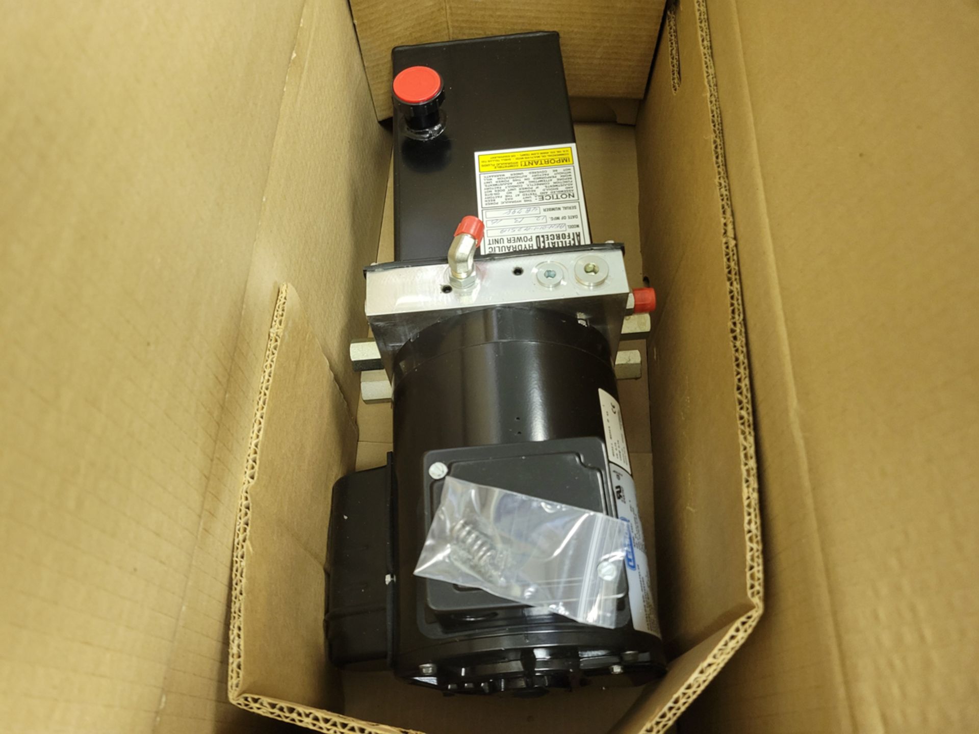 Affiliated Force Hydraulic Power Unit for Dock Leveler (NIB) - Image 2 of 5