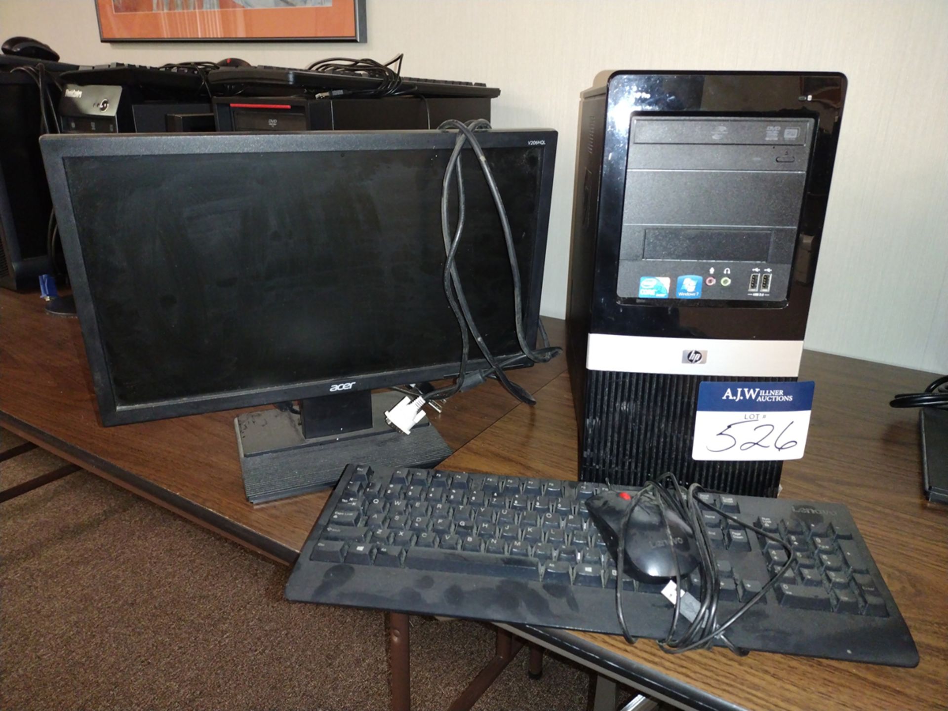 HP Pro 3130 MT i3 PC w/ Monitor and Keyboard