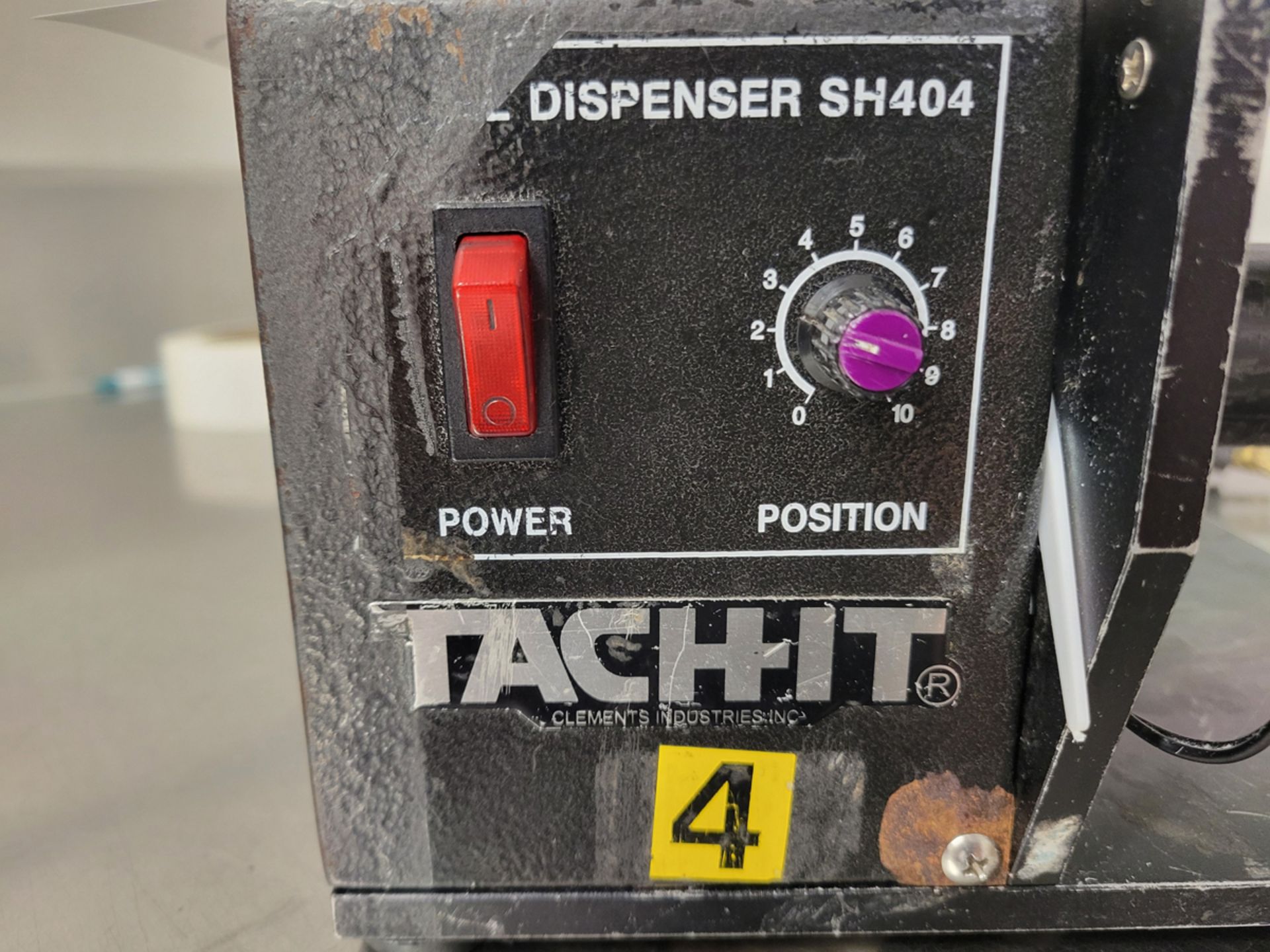{Each} Tach-It SH404 Electric Label Dispenser - Image 4 of 4