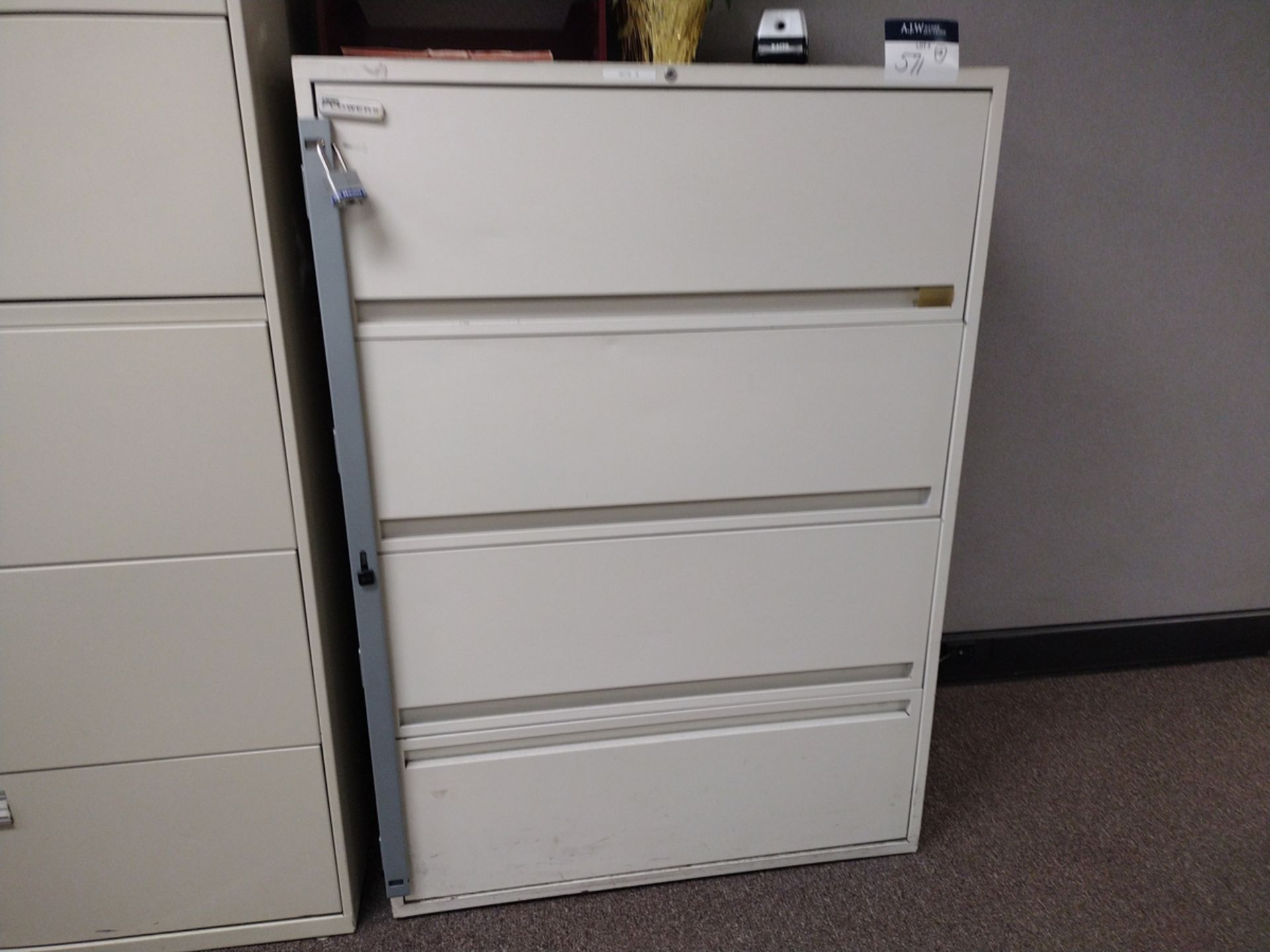 Group of Ass't Metal File and Storage Cabinets - Image 7 of 9