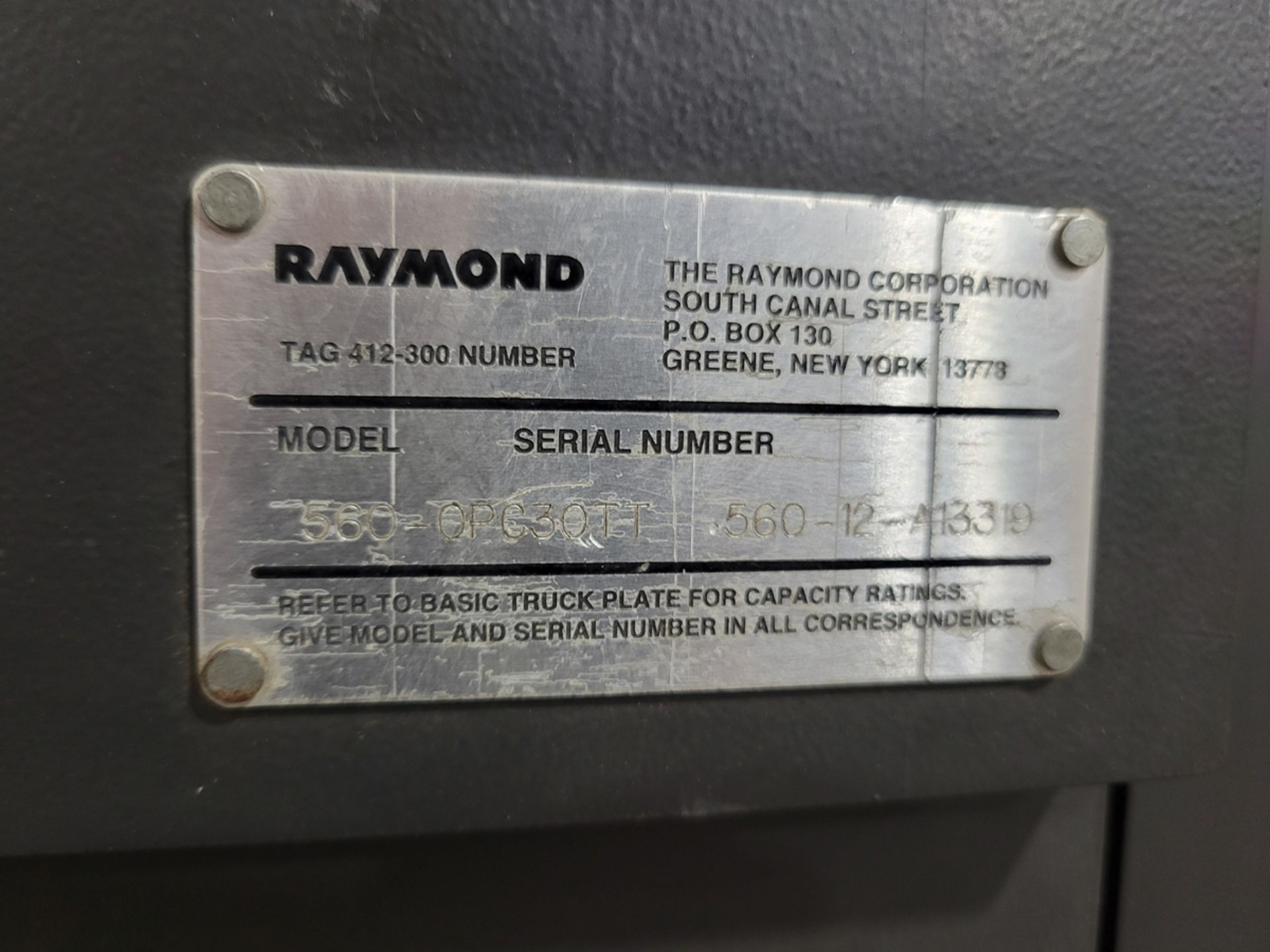 Raymond Model 560-OPC30TT Order Picker w/ Charger - Image 12 of 15