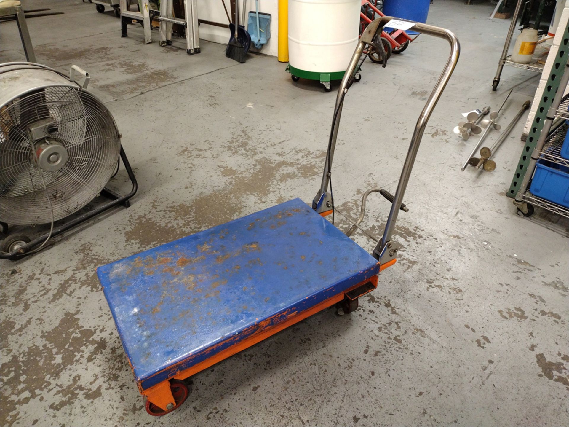 Rolling Hydraulic Scissor Lift Table