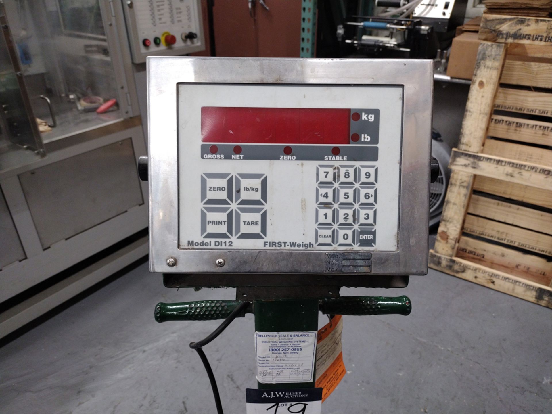 First-Weigh DI12 Industrial Digital Scale - Image 3 of 6