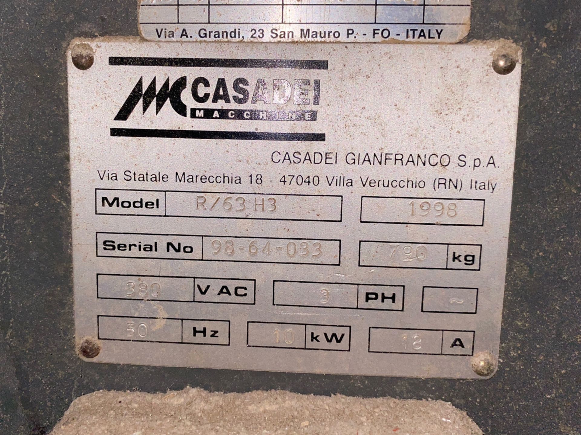 Casadei 20" Planer - Image 3 of 3