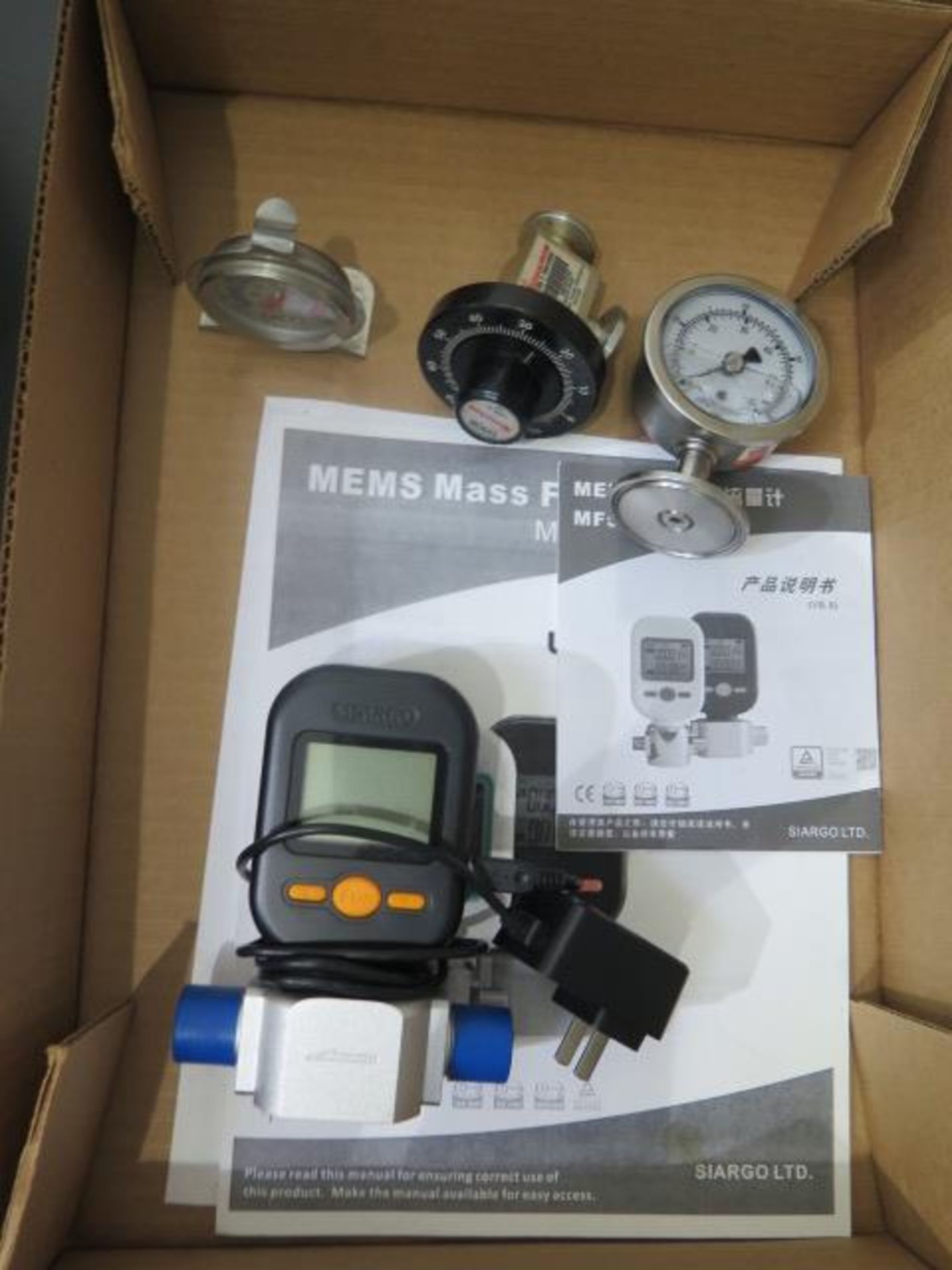 Mems Digital Mass Flow Meter, Flow Meter and Pressure Gage (SOLD AS-IS - NO WARRANTY) - Bild 2 aus 5