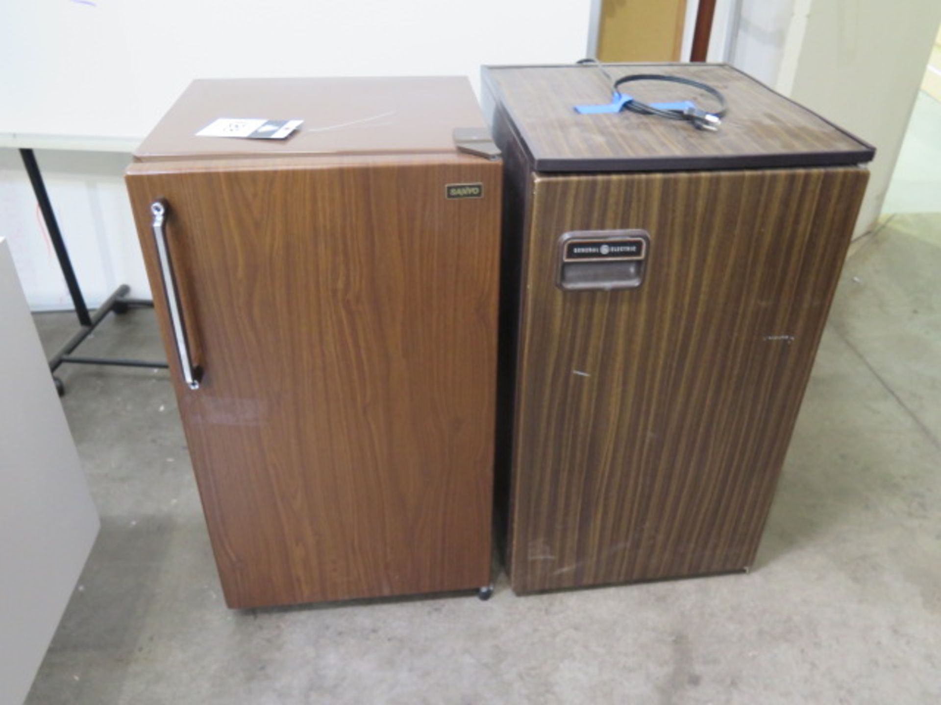 GE and Sanyo Refrigerators (2) (SOLD AS-IS - NO WARRANTY)