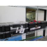 Hardware Sets and Tool Boxes w/ Misc (SOLD AS-IS - NO WARRANTY)