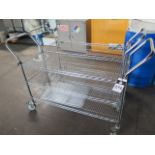 Wire Frame Carts (2) (SOLD AS-IS - NO WARRANTY)