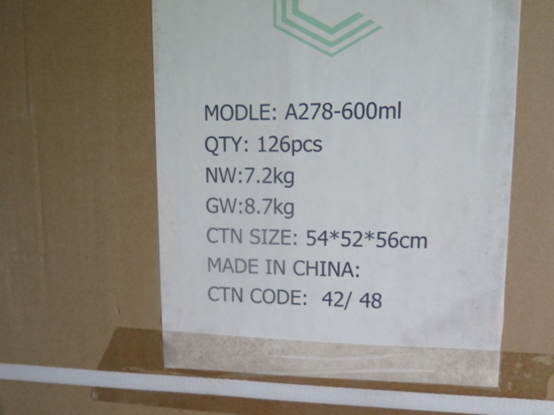 600ml Plastic Bottles (1 Pallet) (SOLD AS-IS - NO WARRANTY) - Bild 5 aus 5