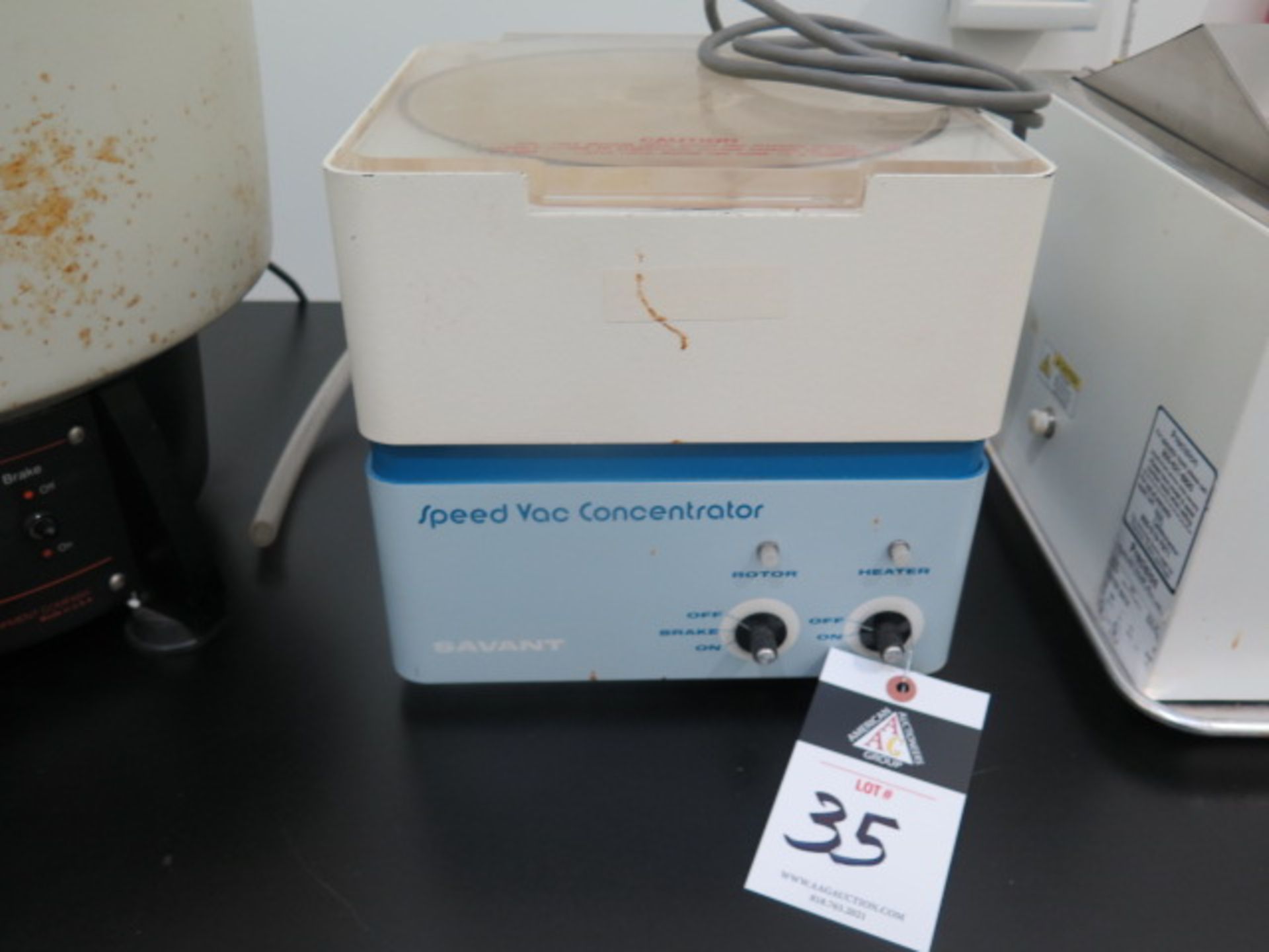 Savant "Speed Vac Concentrator" Vacuum Centrifuge (SOLD AS-IS - NO WARRANTY)