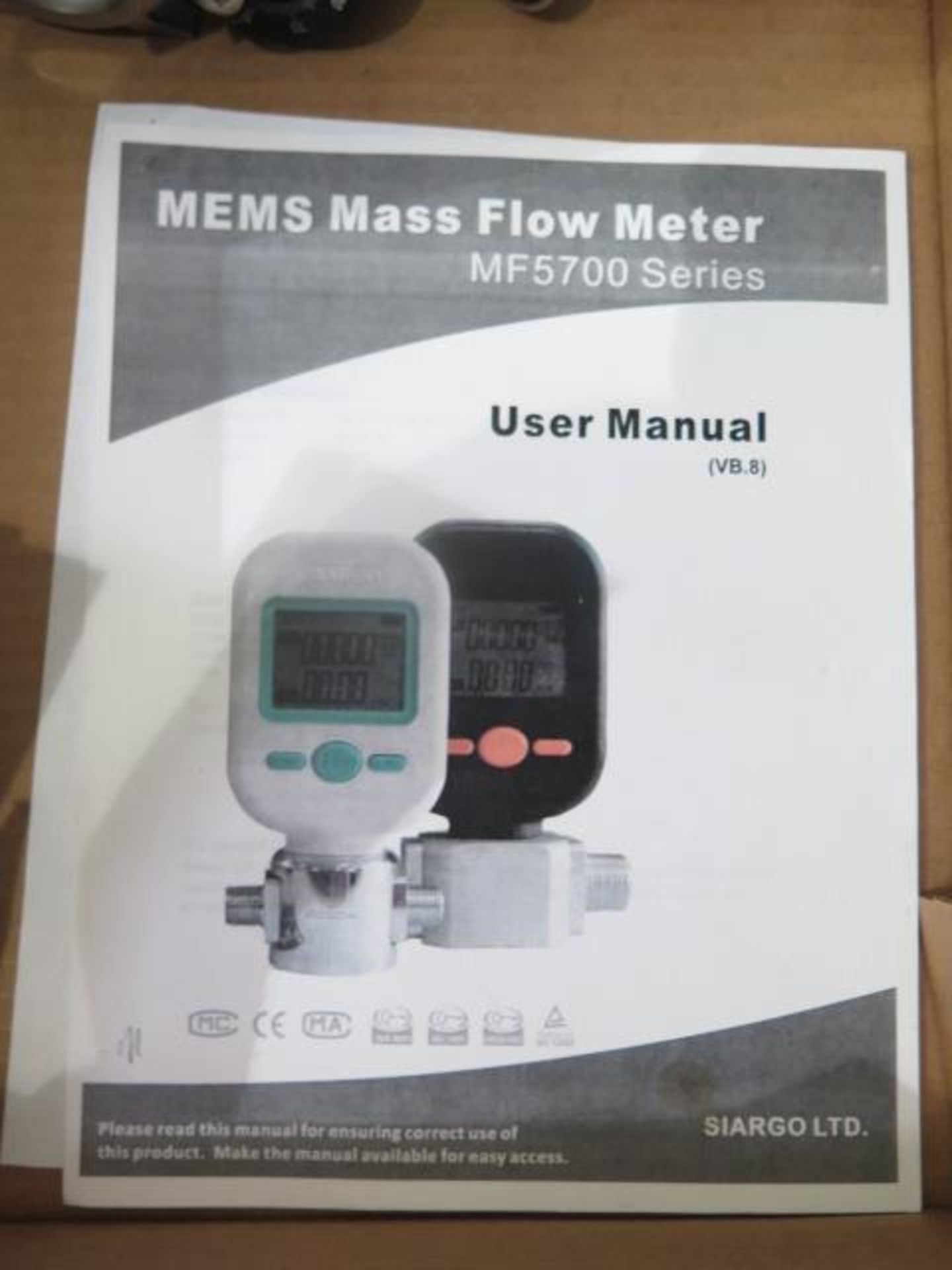 Mems Digital Mass Flow Meter, Flow Meter and Pressure Gage (SOLD AS-IS - NO WARRANTY) - Bild 5 aus 5