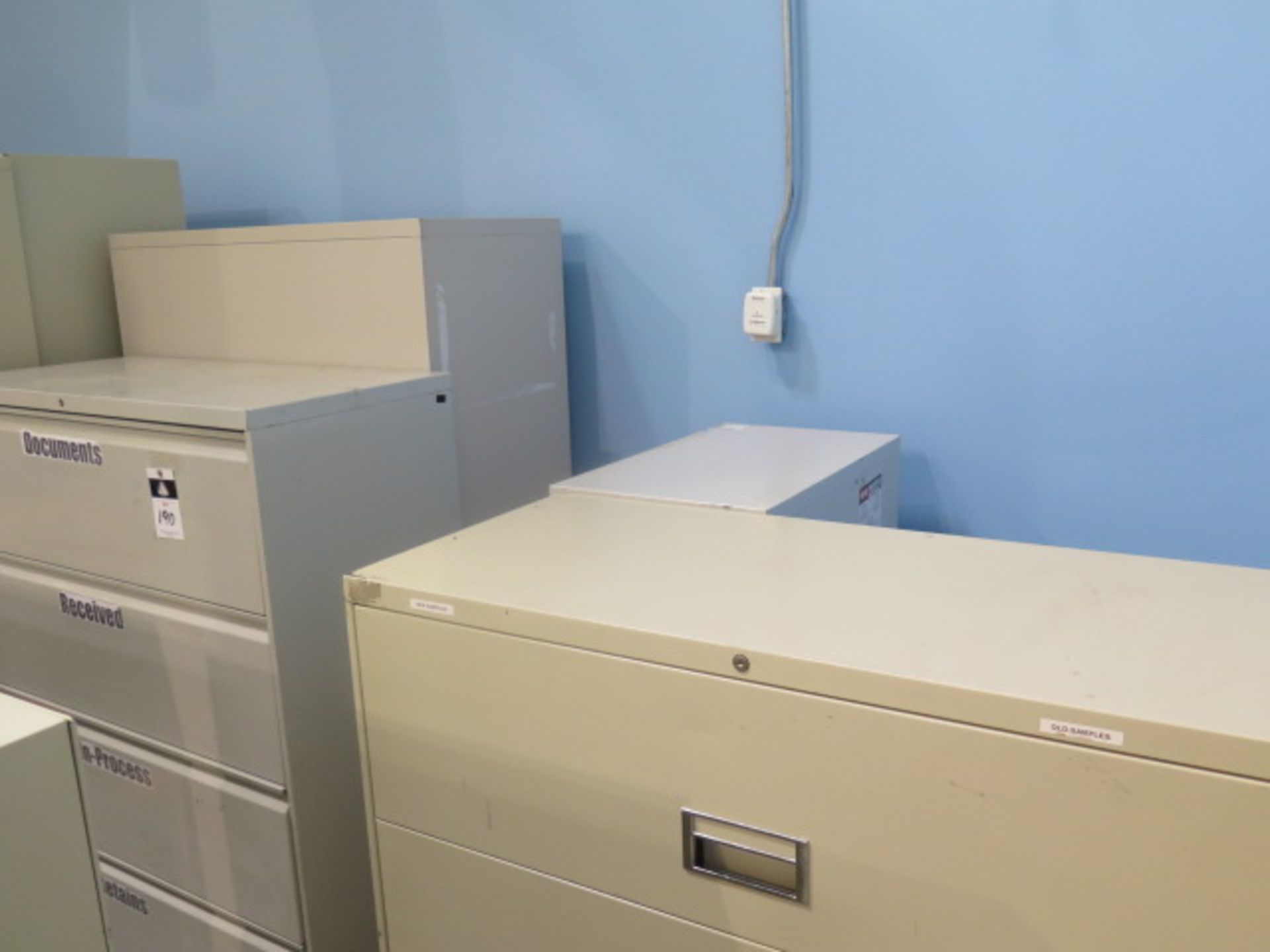 Lateral File Cabinets (4) (SOLD AS-IS - NO WARRANTY)